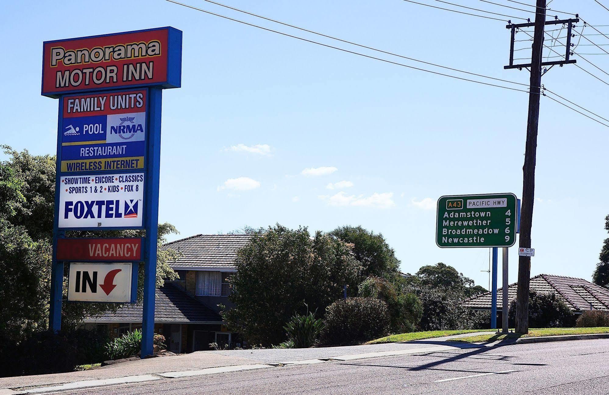 Panorama Motor Inn Newcastle Exterior foto